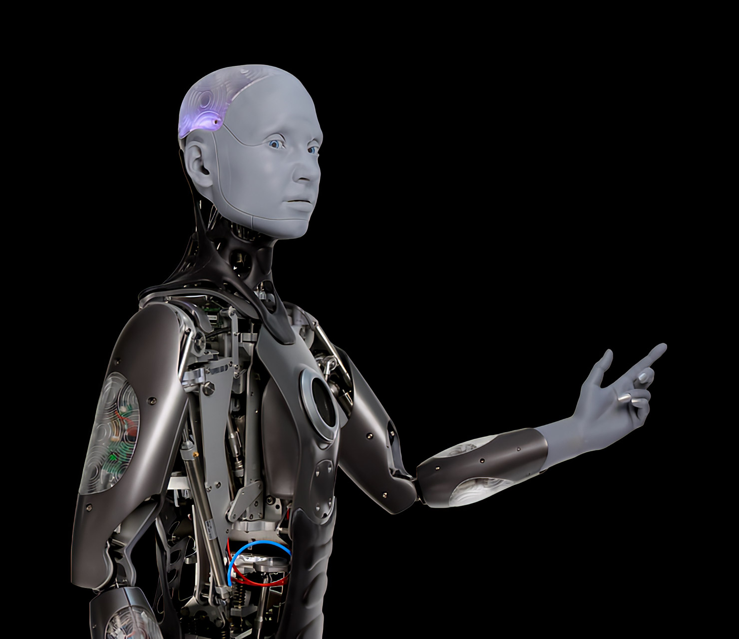 Engineered Arts Ameca AI Humanoid Robot CES 2022