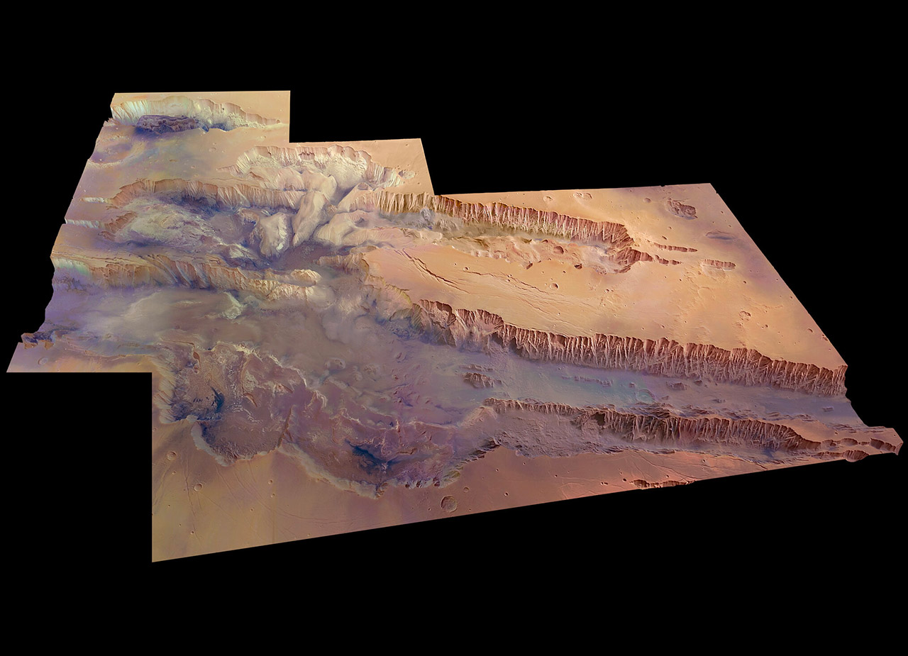 ESA ExoMars Water Valles Marineries Mars Grand Canyon