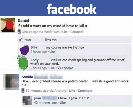 Funny Facebook Spelling, Grammar FAILS - TechEBlog