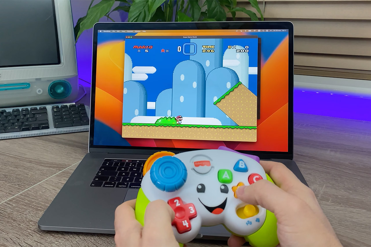 Gamer Hacks Fisher Price Controller Toy Turns It Into A Functional Gamer Hacks Fisher Price Controller Toy Turns It Into A Functional
