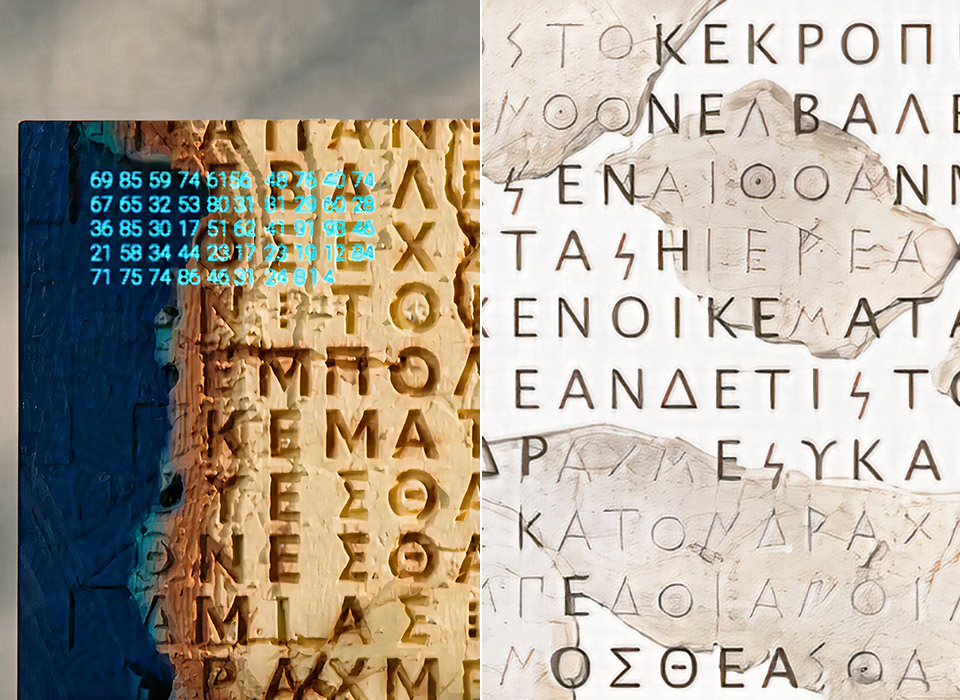 Google DeepMind AI Ancient Text Ithaca