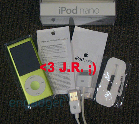 Green iPod Nano