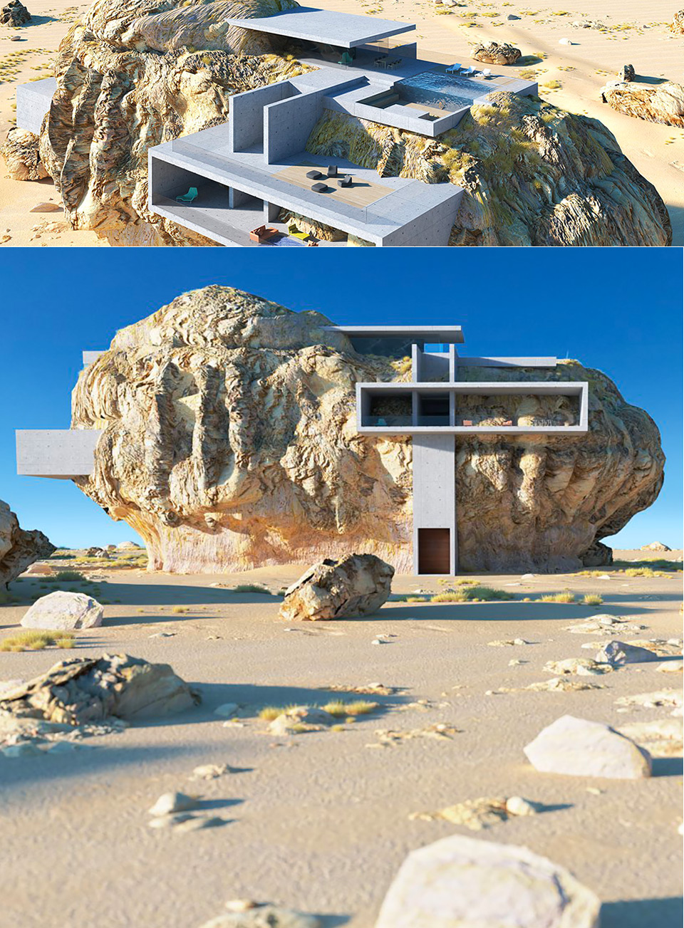 House Inside a Rock