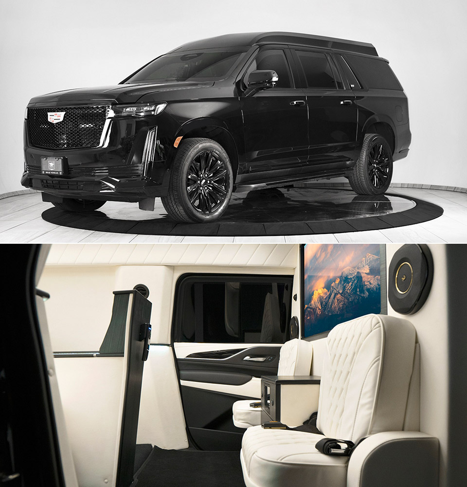 INKAS Armored Cadillac Escalade Chairman Package 2022