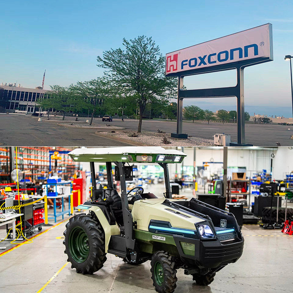 iPhone Foxconn Electric Monarch MK V Tractor
