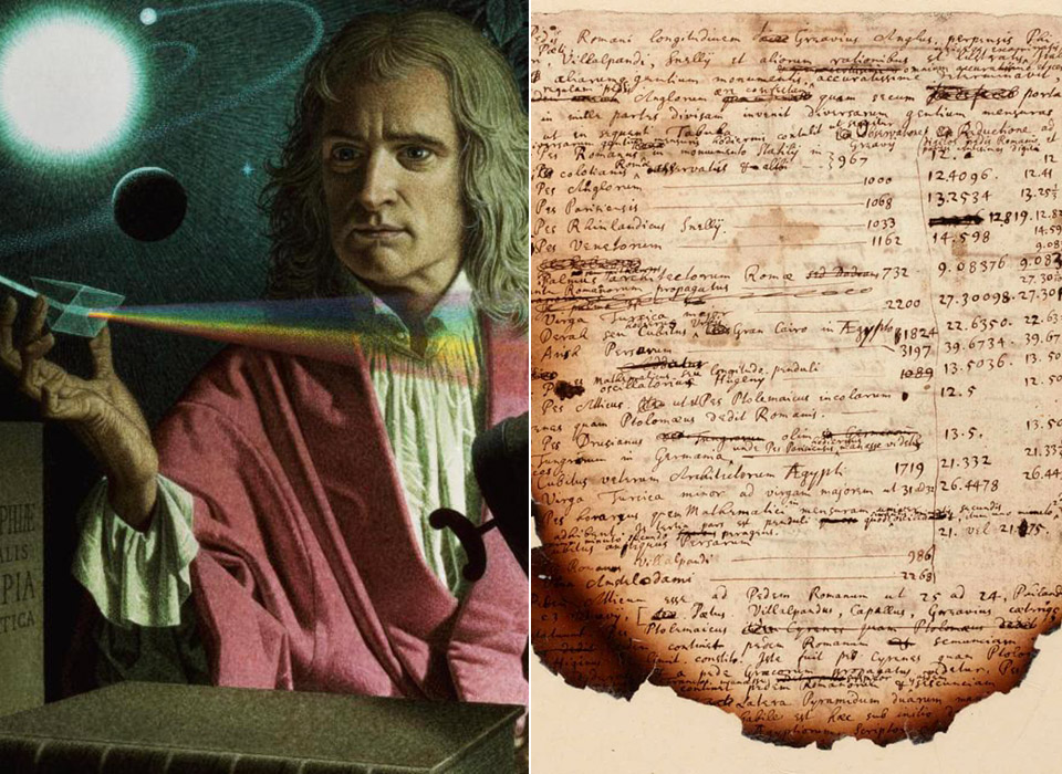 Isaac Newton Egyptian Pyramids Apocalypse