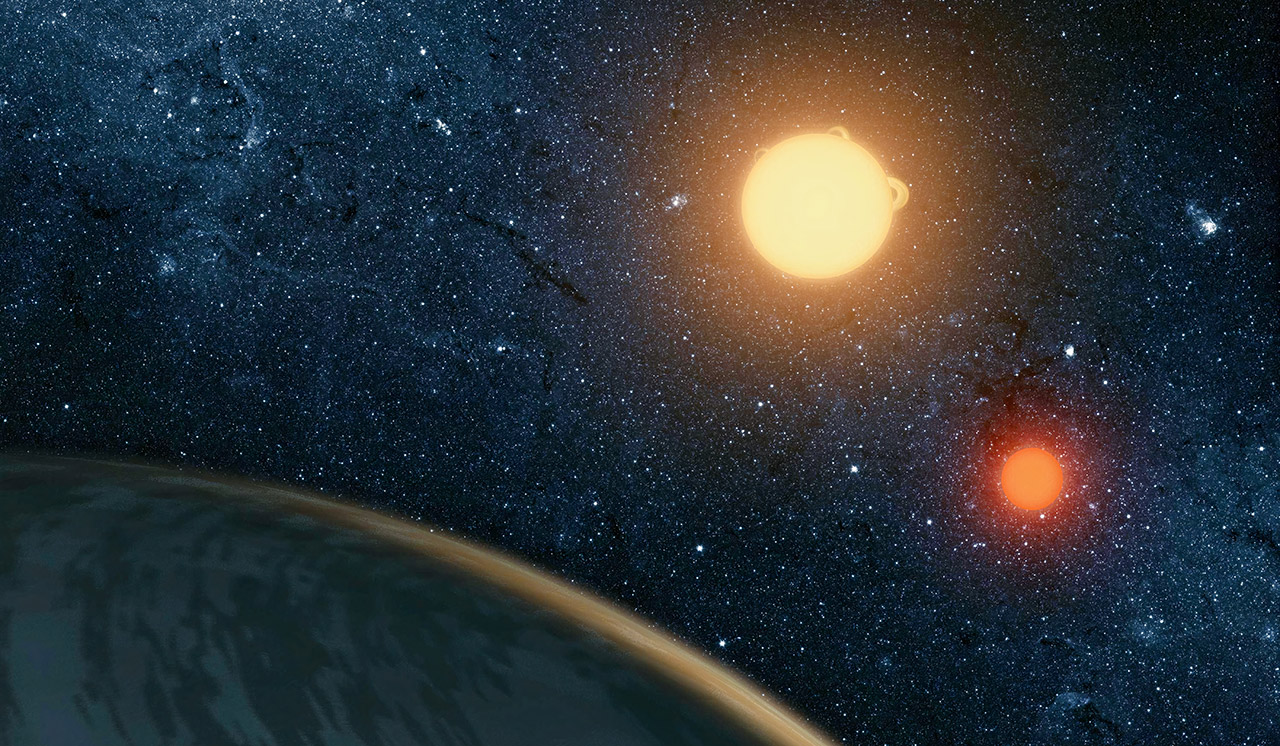 Kepler-16b Binary Star System Tatooine Star Wars Astronomy