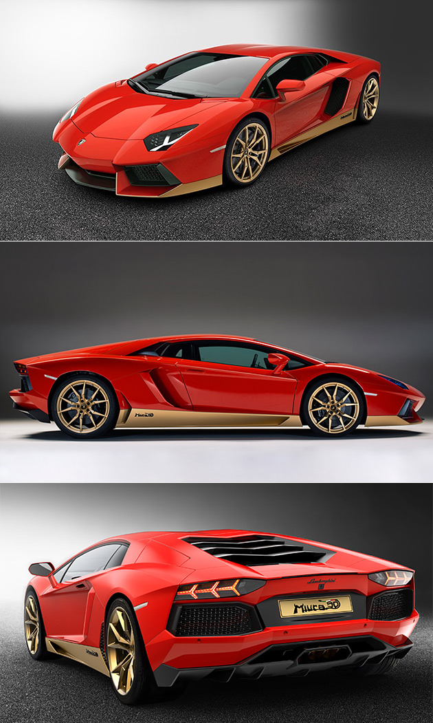 Lamborghini Aventador "Miura 50" is Iron Man-Inspired, Can ...
