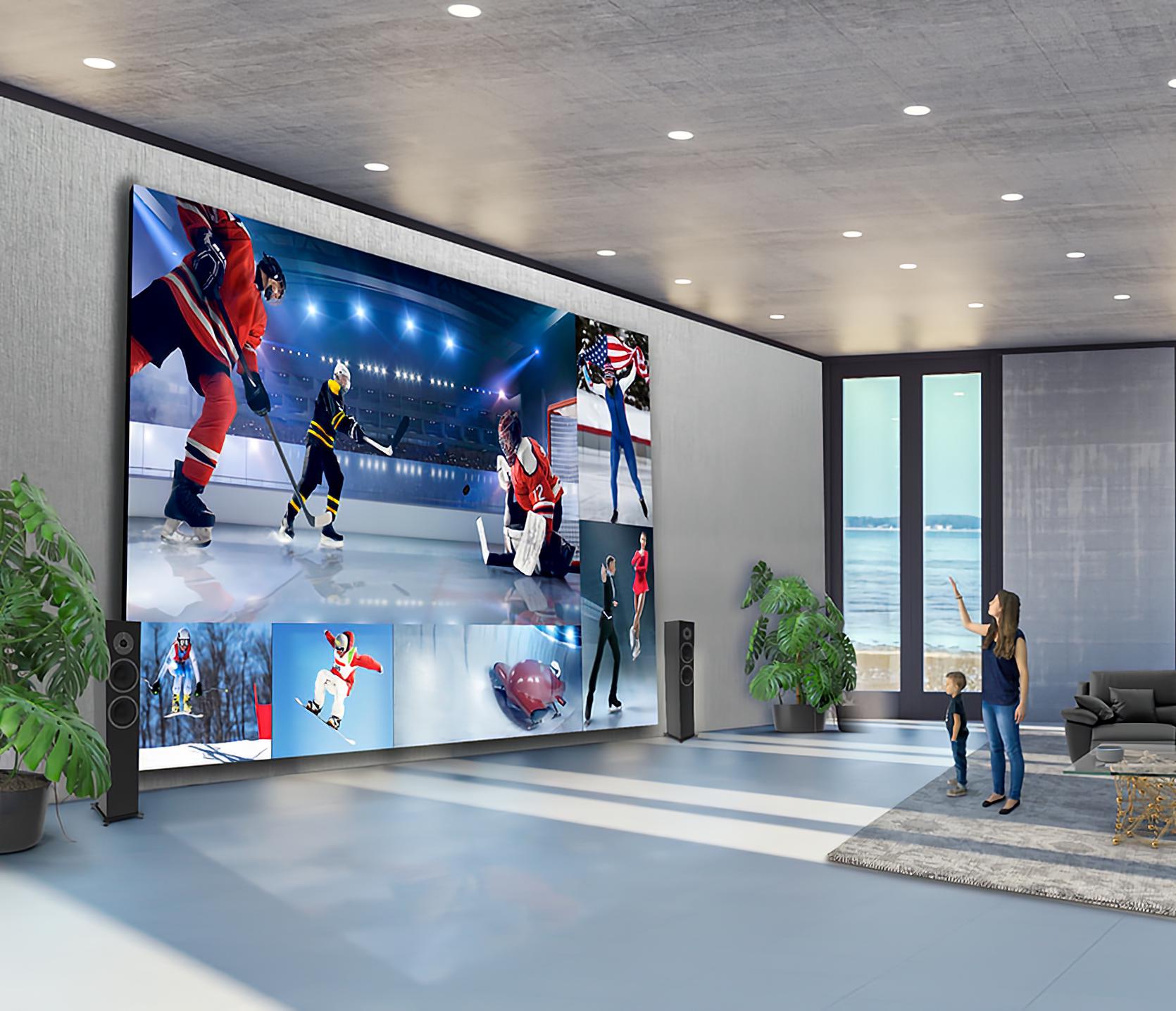 LG 325-inch Direct View LED DVLED 8K TV 1.7 Million