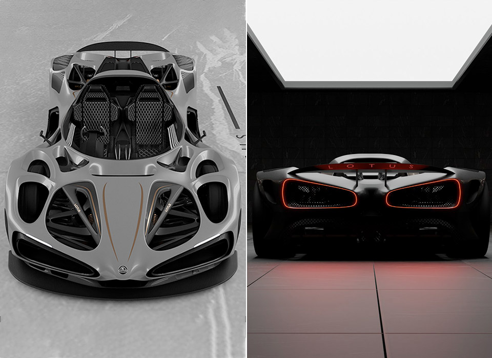 Lotus Evanora Concept Electric Supercar Track