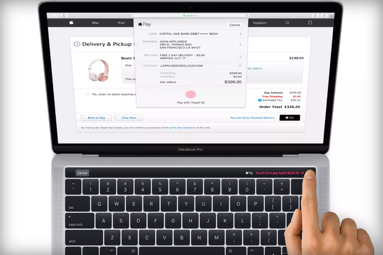 MacBook Pro Touchstrip