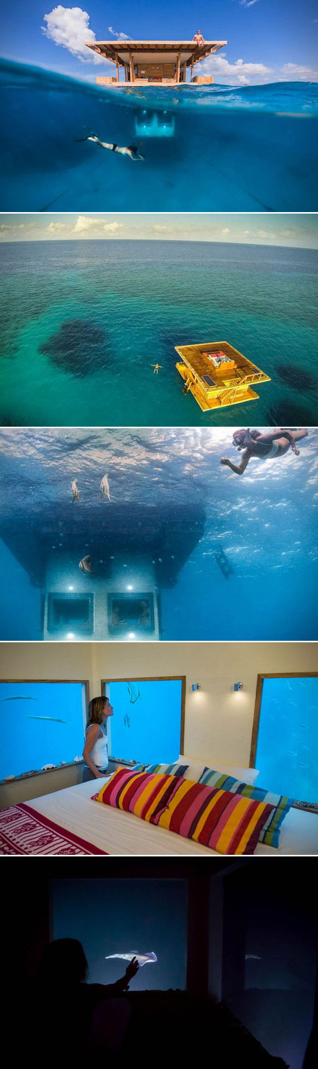 Manta Resort Underwater Room