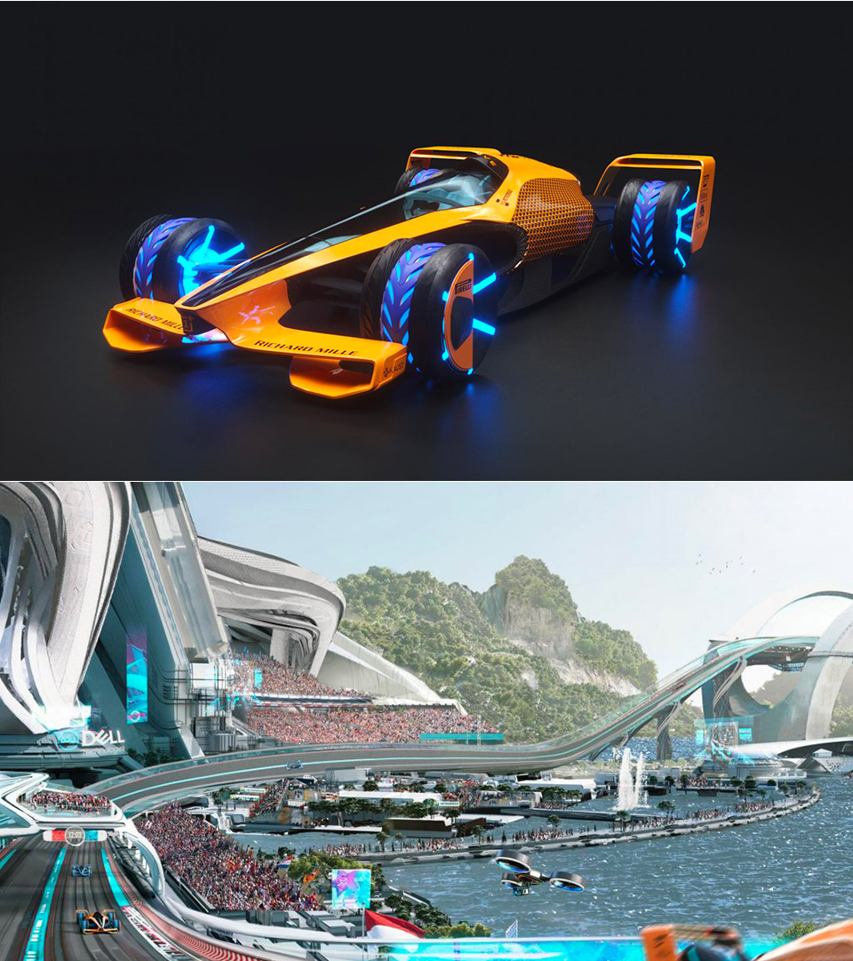McLaren MCLEXtreme F1 Car 2050