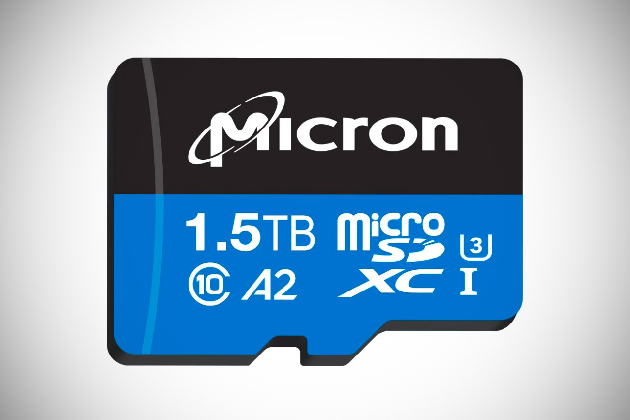 Micron 1.5TB microSD Card First
