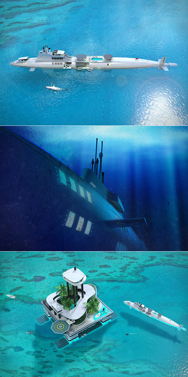 Migaloo Submersible Yacht