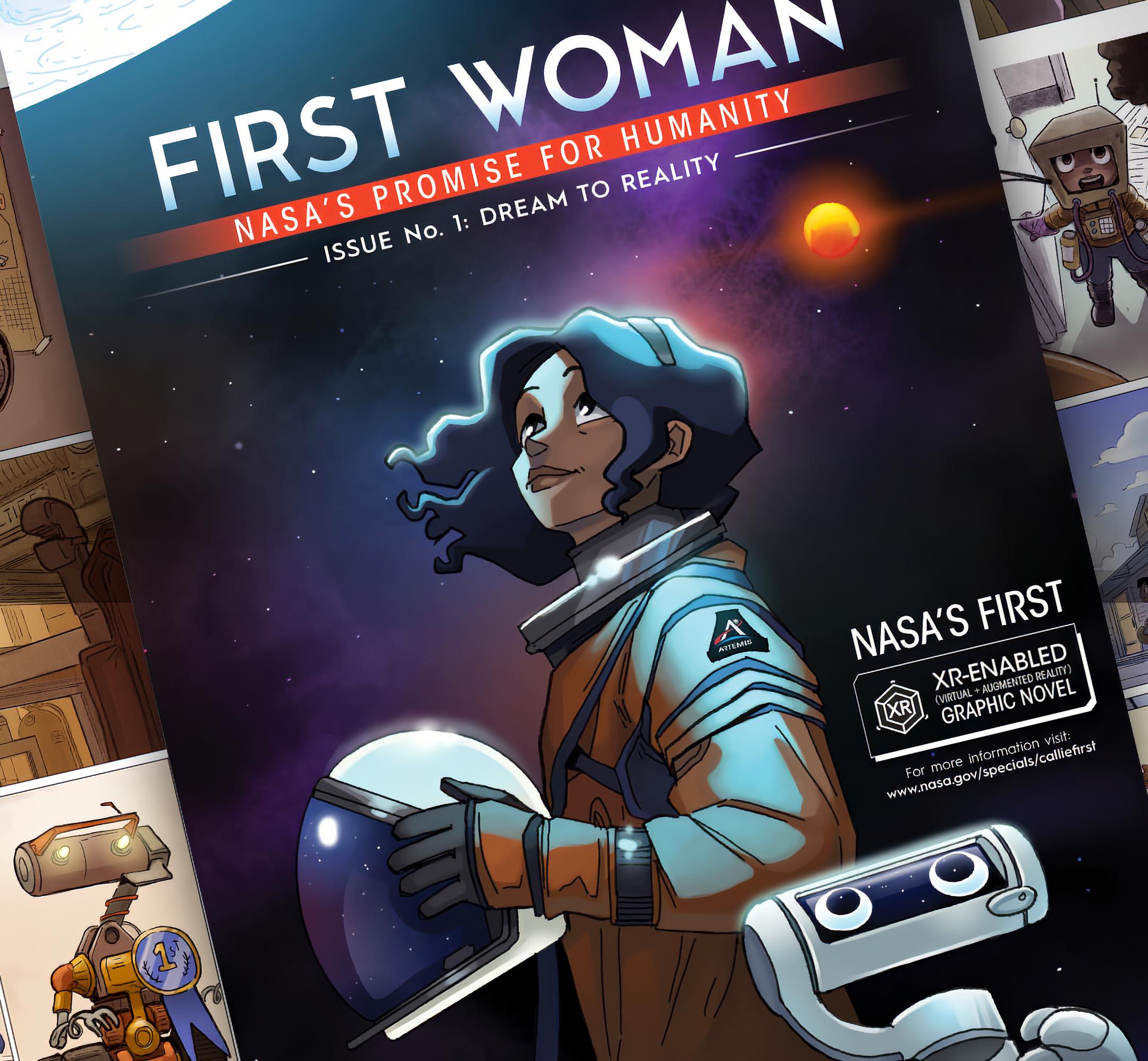 NASA First Woman Graphic Novel Astronaut