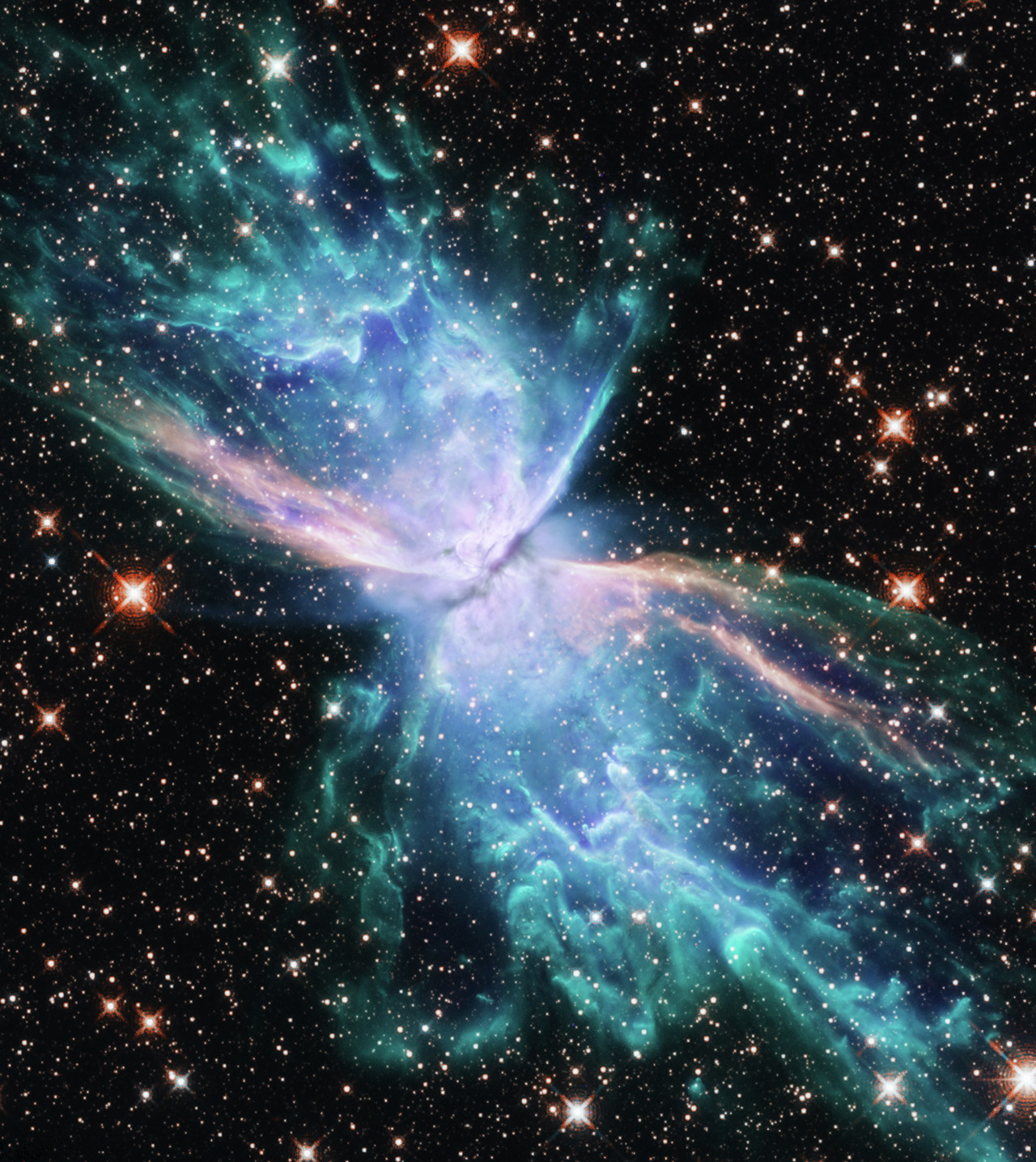 NASA Hubble Space Telescope Dying Star Butterfly Nebula