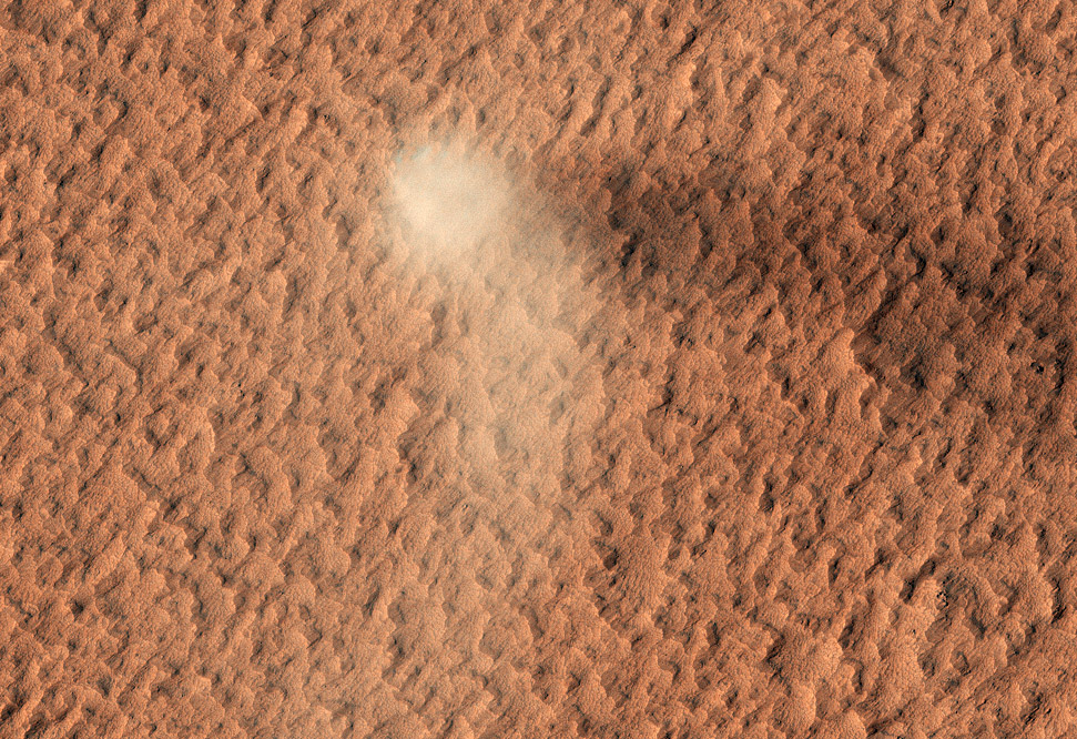 NASA Mars Dust Devil