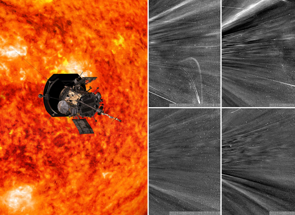 NASA Parker Solar Probe Sun Corona Footage