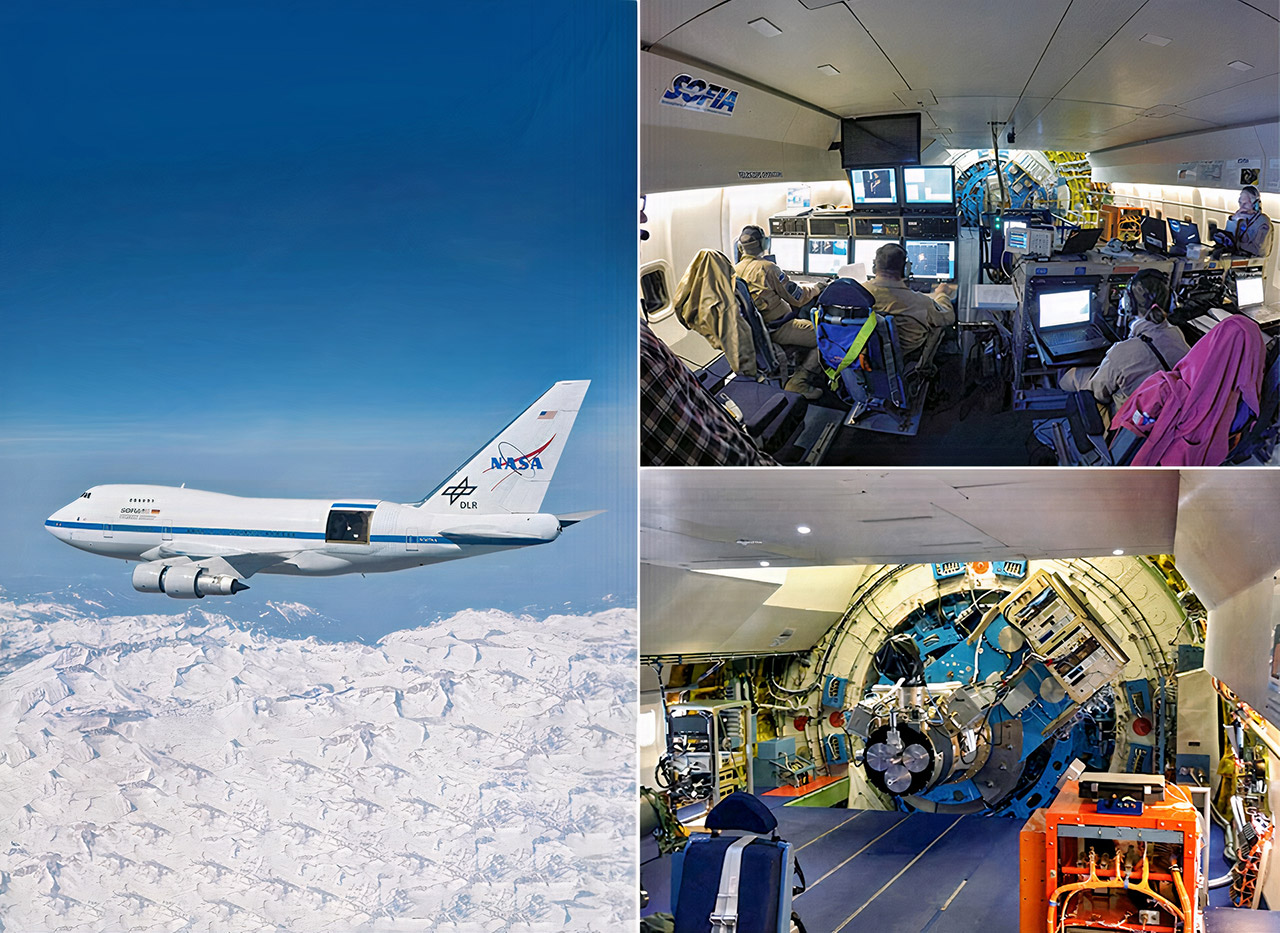 NASA Stratospheric Observatory for Infrared Astronomy SOFIA Boeing 747SP