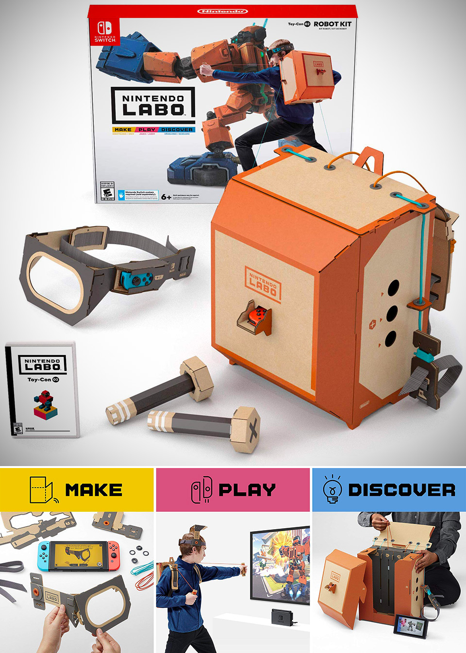 Nintendo Labo Robot Kit