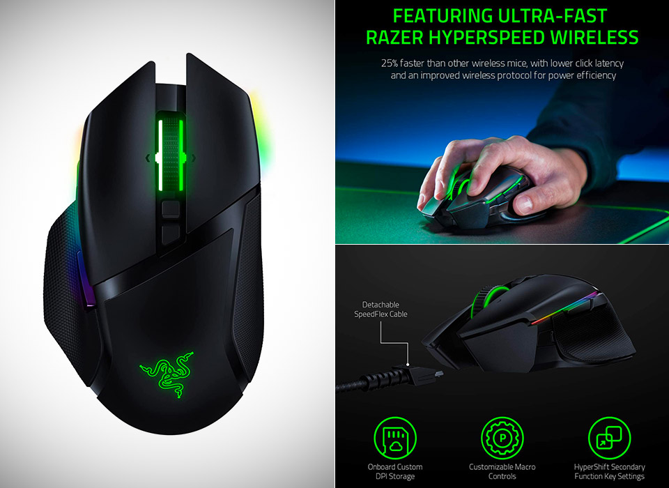 Razer Basilisk Ultimate Hyperspeed Wireless Gaming Mouse Review 2022