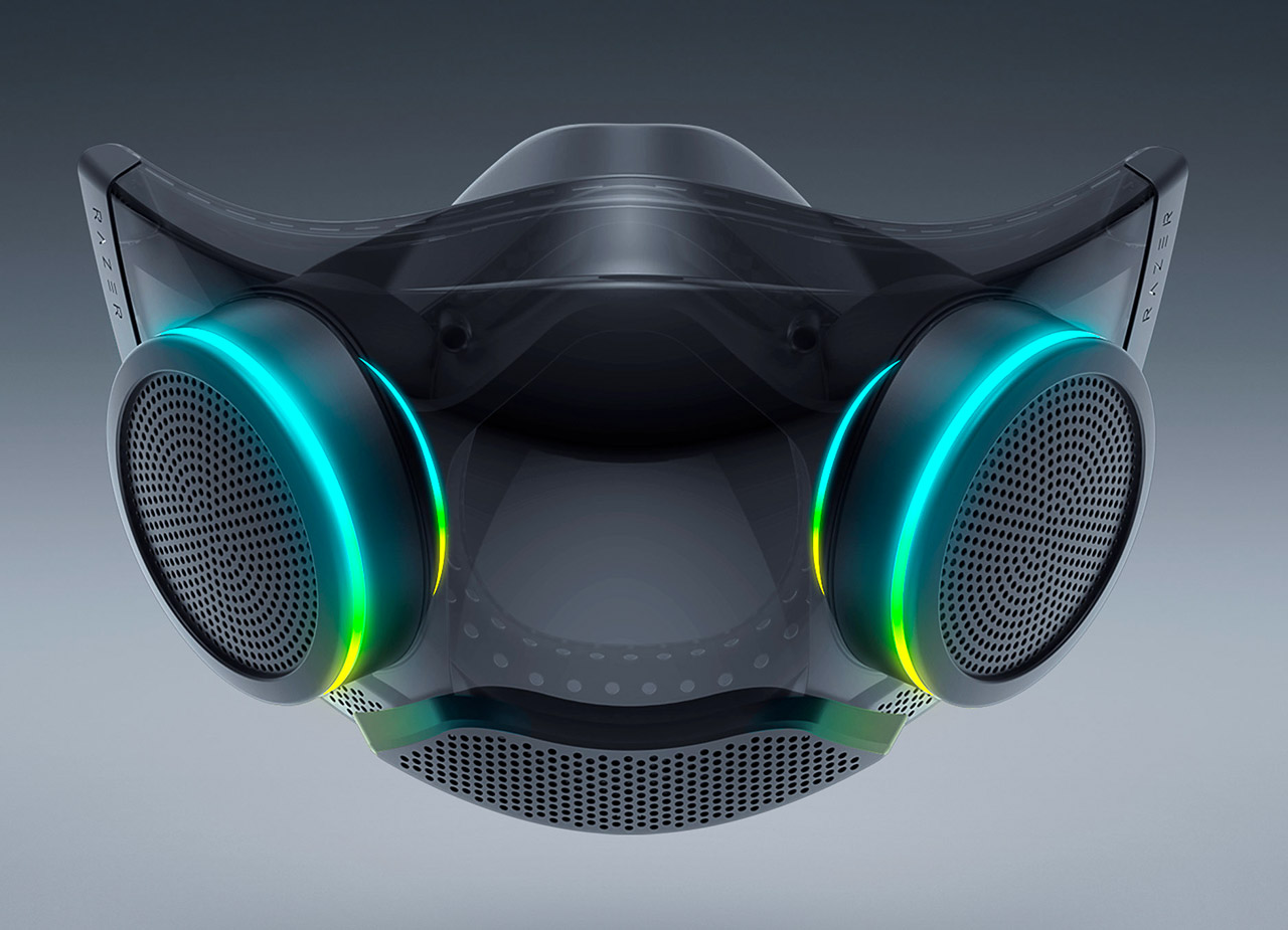 Razer Zephyr Pro Mask Voice Amplification CES 2022