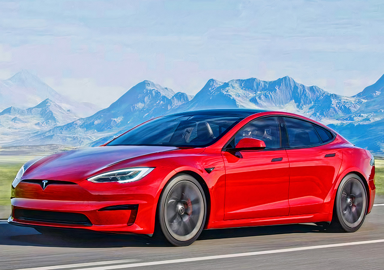 Redesigned New Tesla Model S 2021