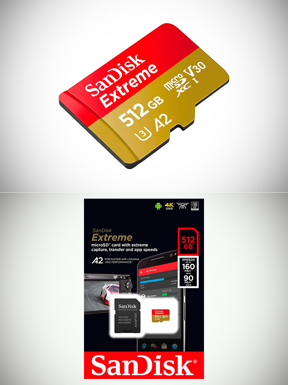 Don't Pay $200, Get SanDisk's 512GB Extreme MicroSDXC UHS-I Memory