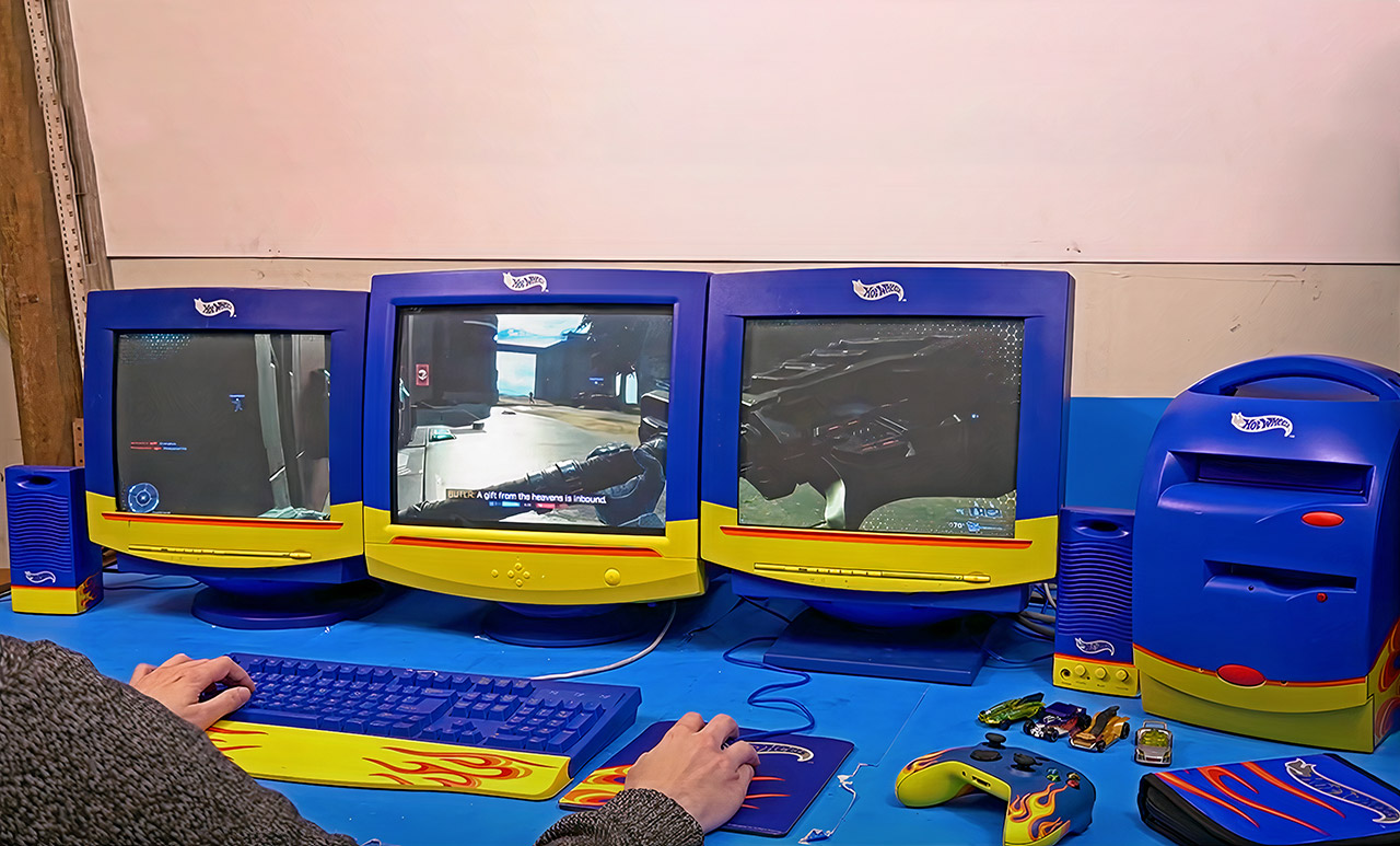 Shank Mods Hot Wheels PC Gaming Computer