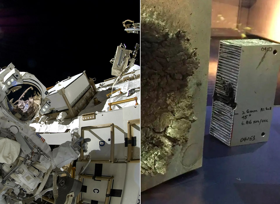 Space Debris ISS NASA