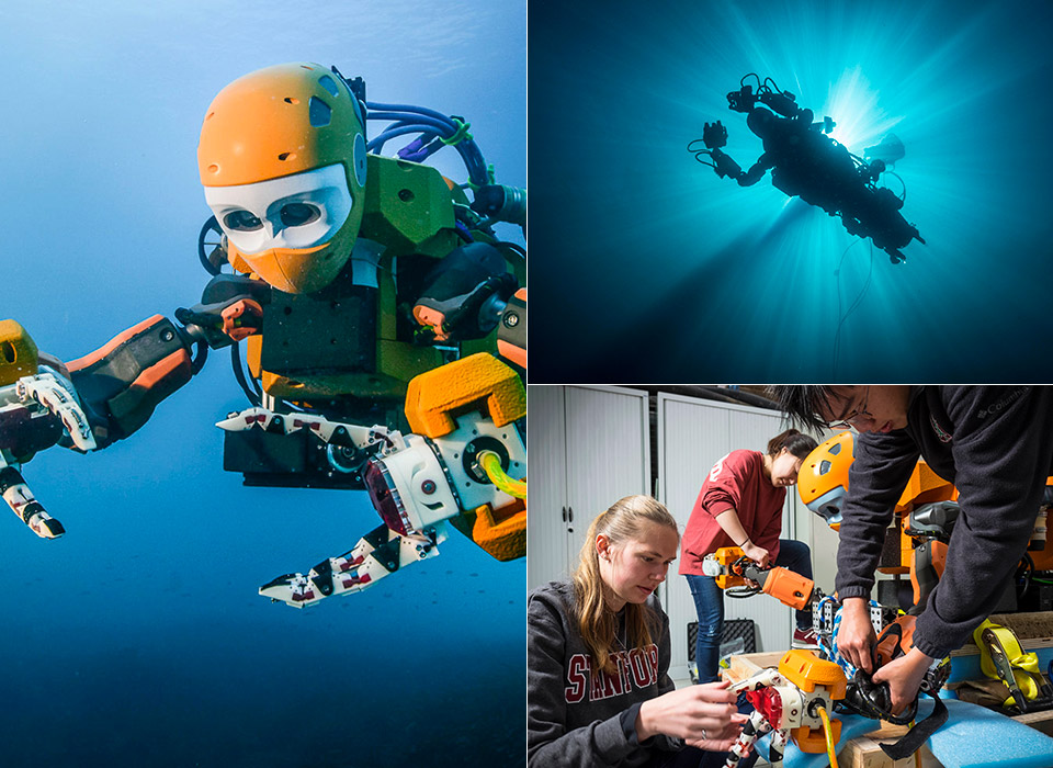 Stanford OceanOneK Underwater Humanoid Robot