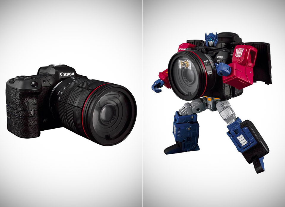 Takara Tomy Transformers Canon DSLR Camera