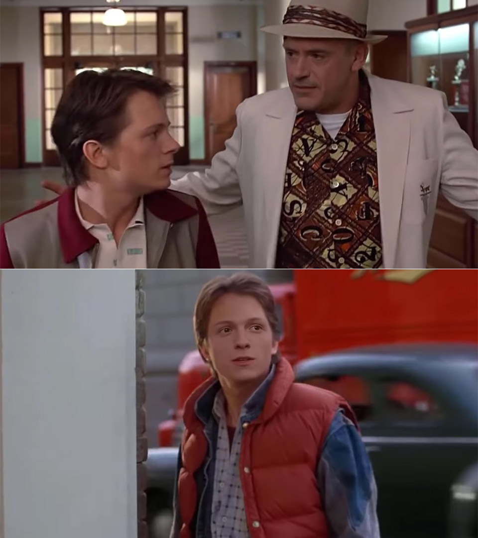 Tom Holland Back to the Future