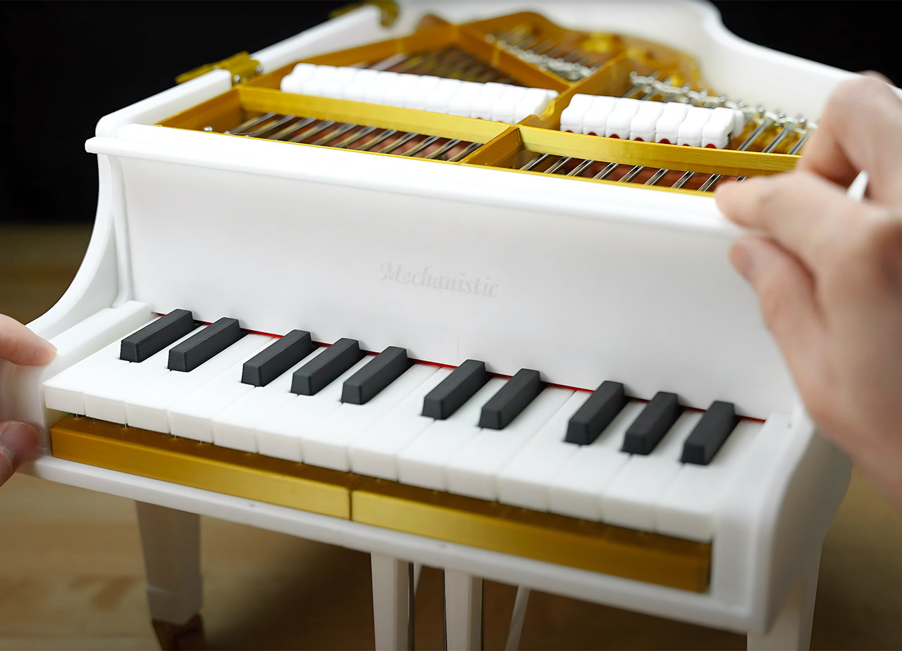 Worlds First Functional 3D-Printed Piano