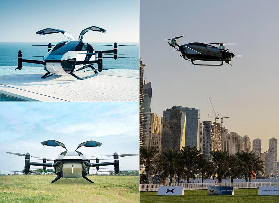 XPENG X2 Flying Car Test Flight Dubai